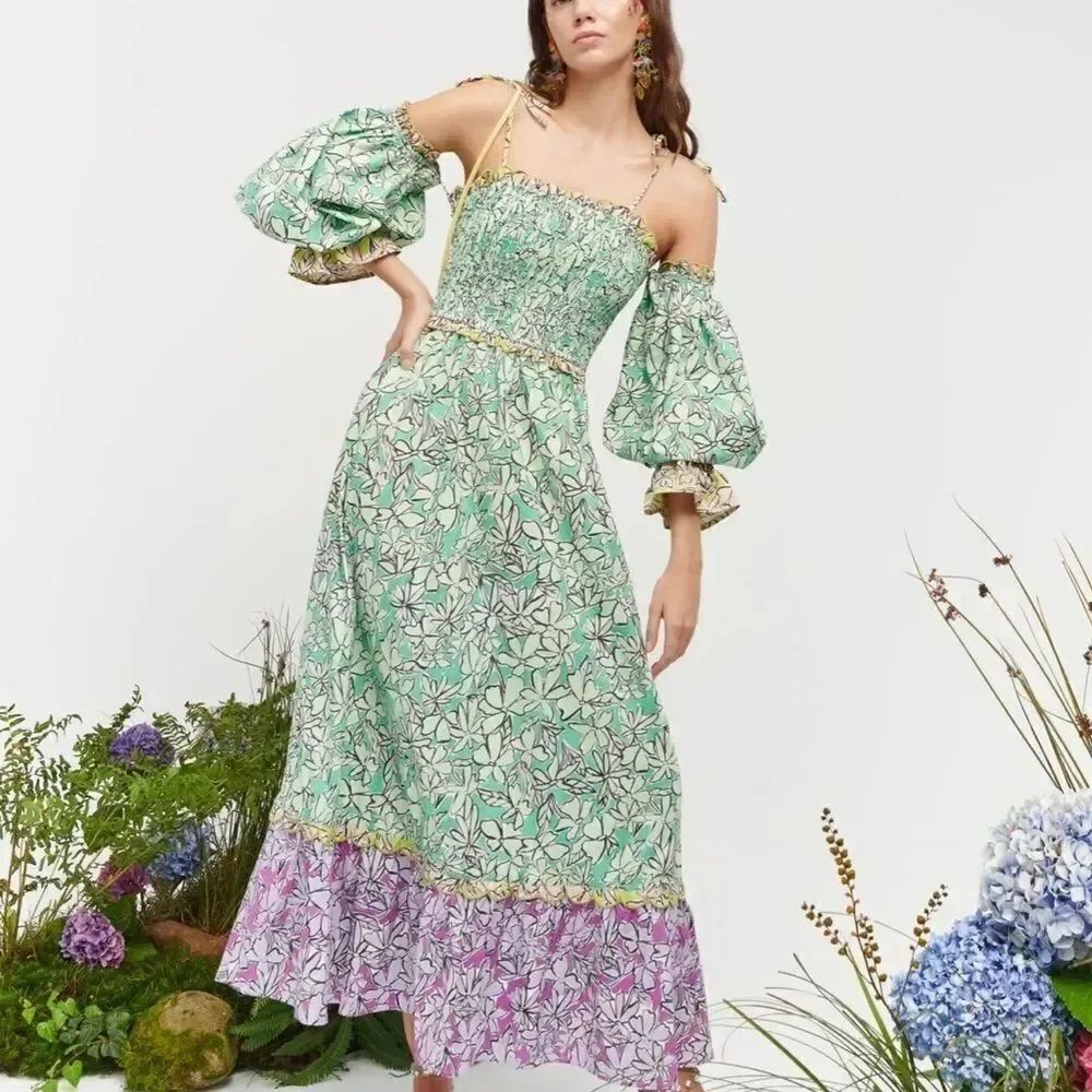 Celia B LURLEEN DRESS size Large-B2